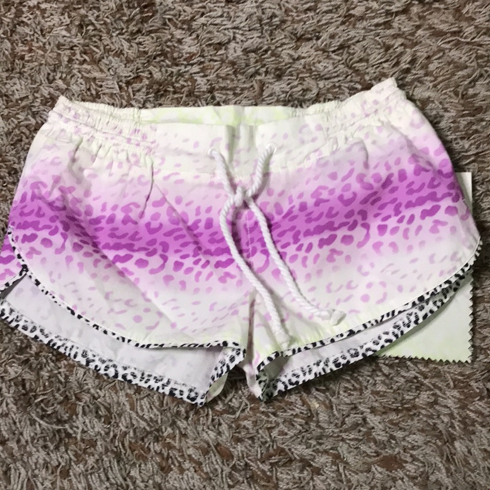 Hurley Purple/White Junior Shorts Sz SM Like New!!